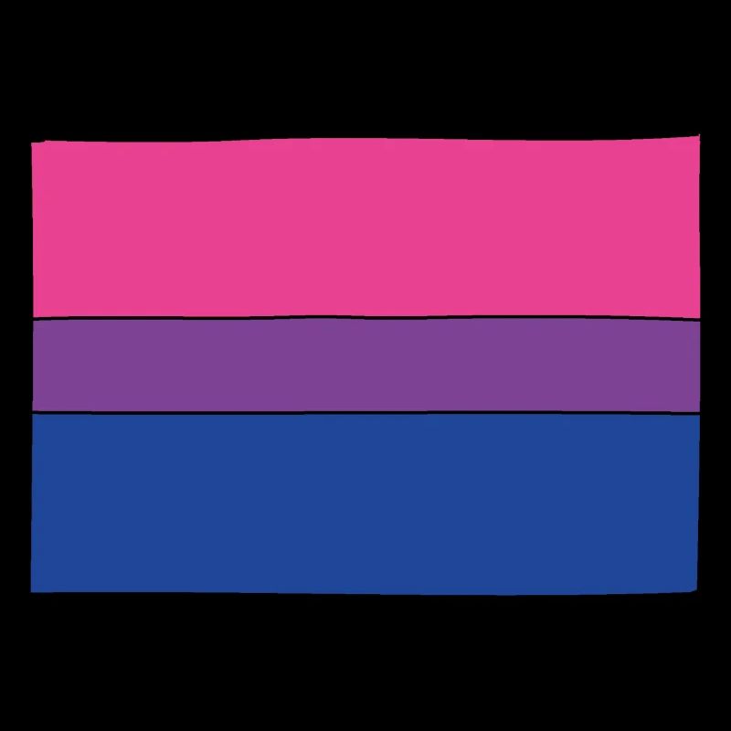 Bisexual Flagge