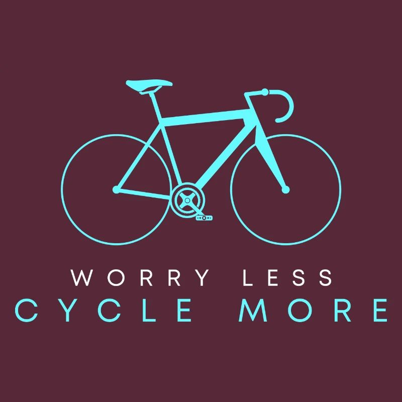 Conception de vélo de route Cyclisme Souci Moins De cycle Plus