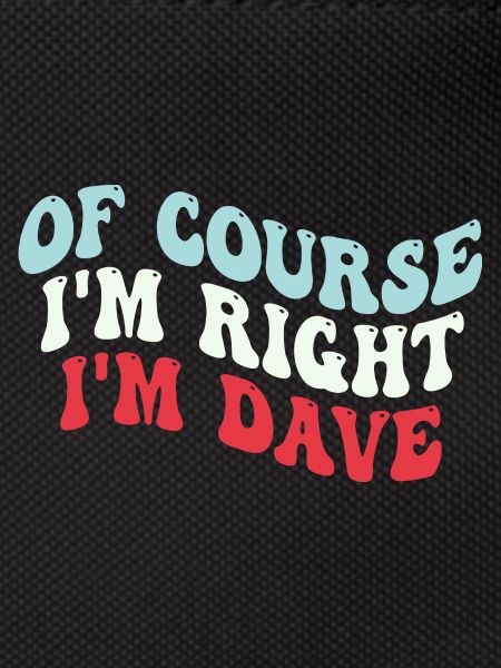 I'm Dave