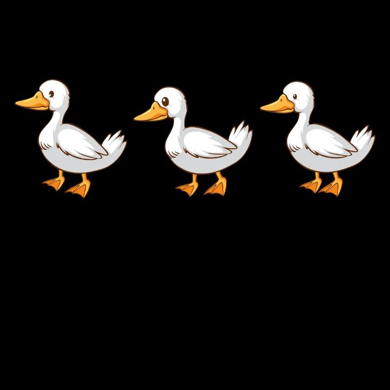 Biele Biele Biele Ruf sie mal lustige Enten Spruch