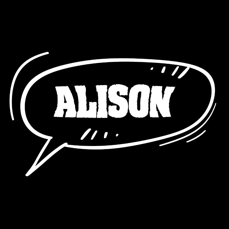 Alison comme prénom
