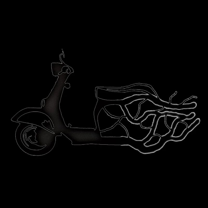 Zündapp Roller abstrakt