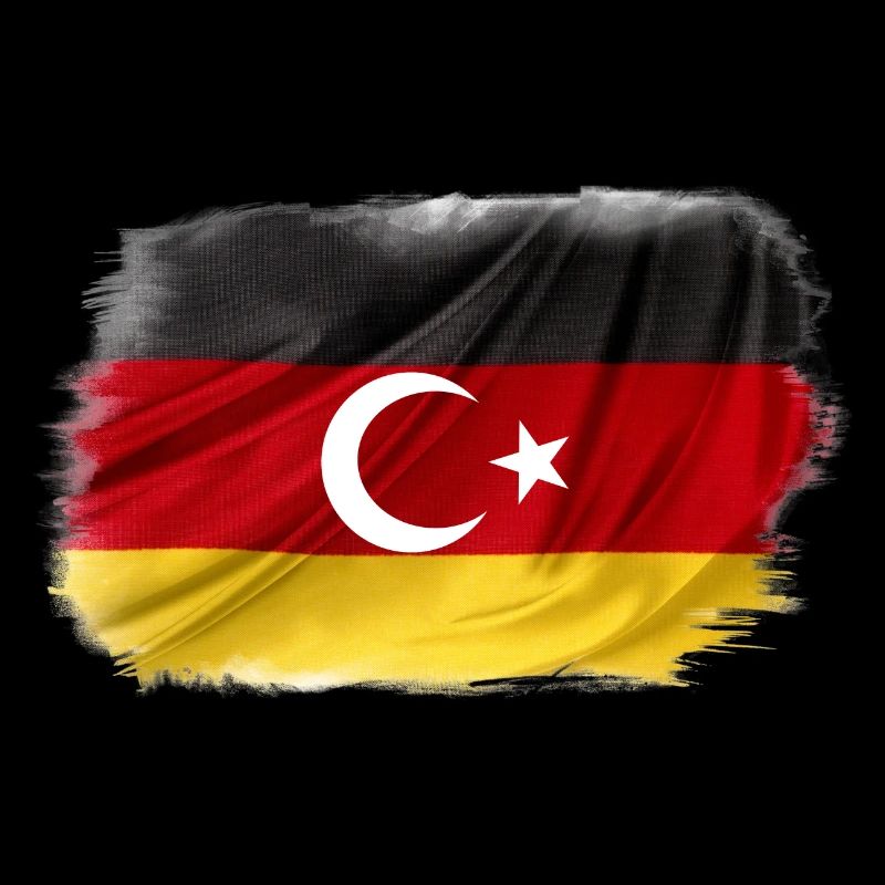 Le drapeau turc allemand plus que l’amitié