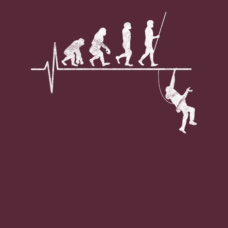 Klettern Evolution Geschenk