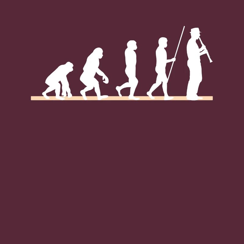 Klarinetten Evolution Geschenk