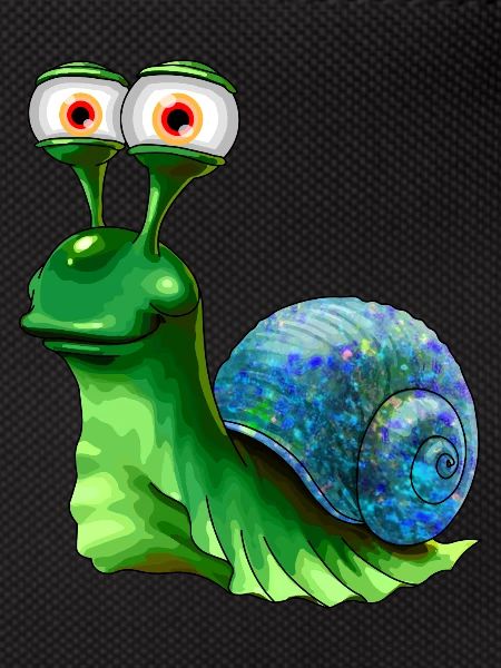 Opal Snail