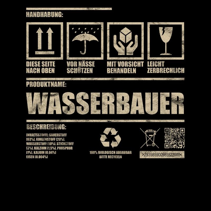 Wasserbauer Vintage Distressed Geschenkidee