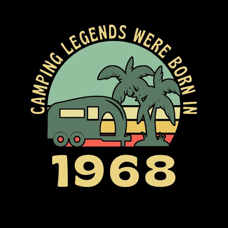 Camping Legends Né En 1968 Caravan