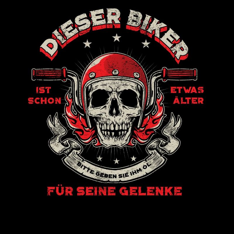 Motorradfahrer Biker Vintage Geburtstagsgeschenk