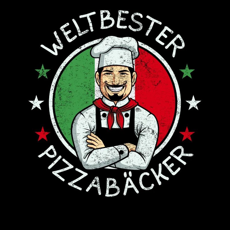 Weltbester Pizzabäcker Retro Vintage Geschenk