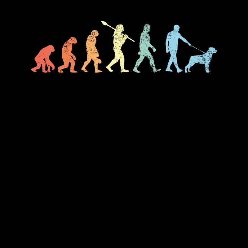 Retro Rottweiler Evolution