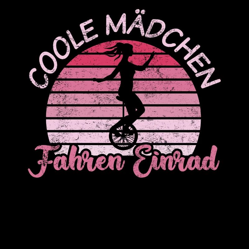 Einrad | Coole Mädchen fahren Einrad