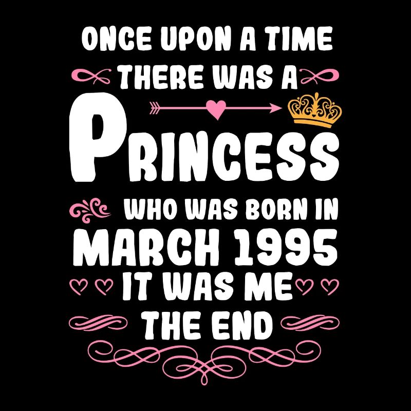 Il était une fois une princesse. Naissance en mars 1995
