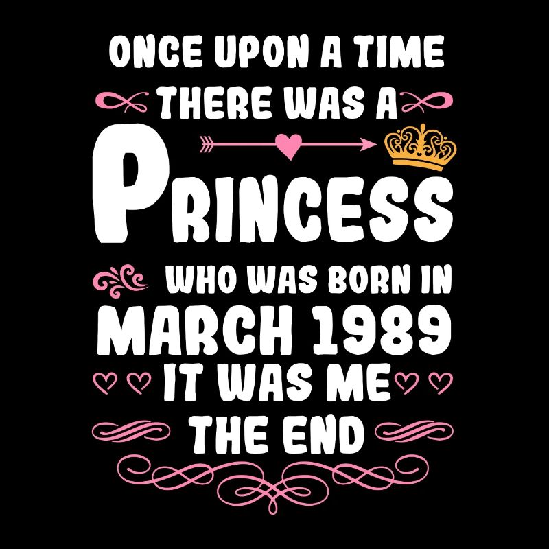 Il était une fois une princesse. Naissance en mars 1989