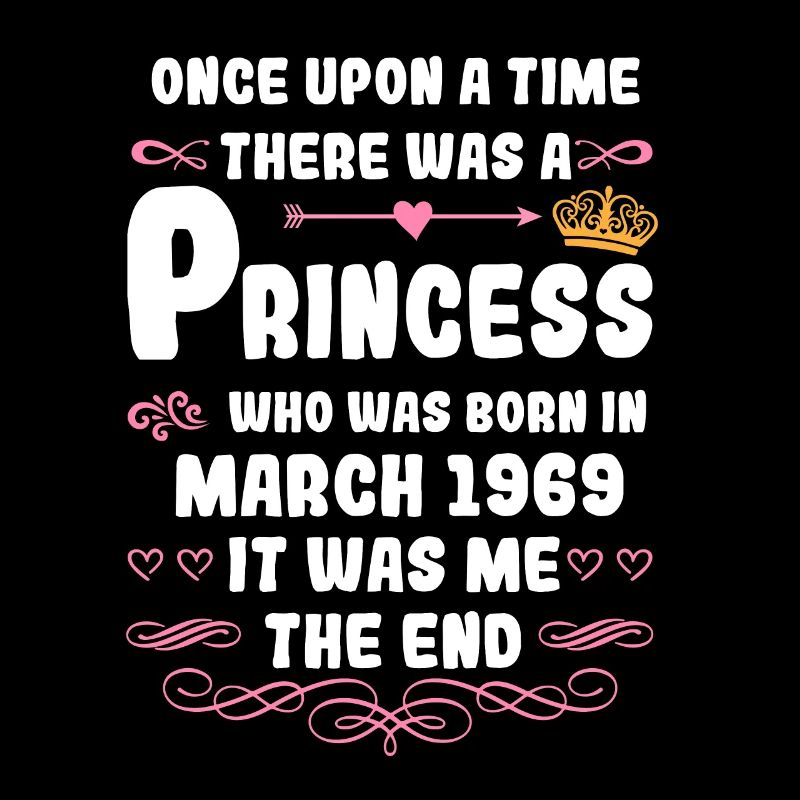 Il était une fois une princesse. Mars 1969 Naissance