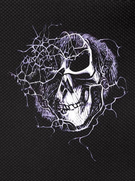 Thunder Halloween Skull