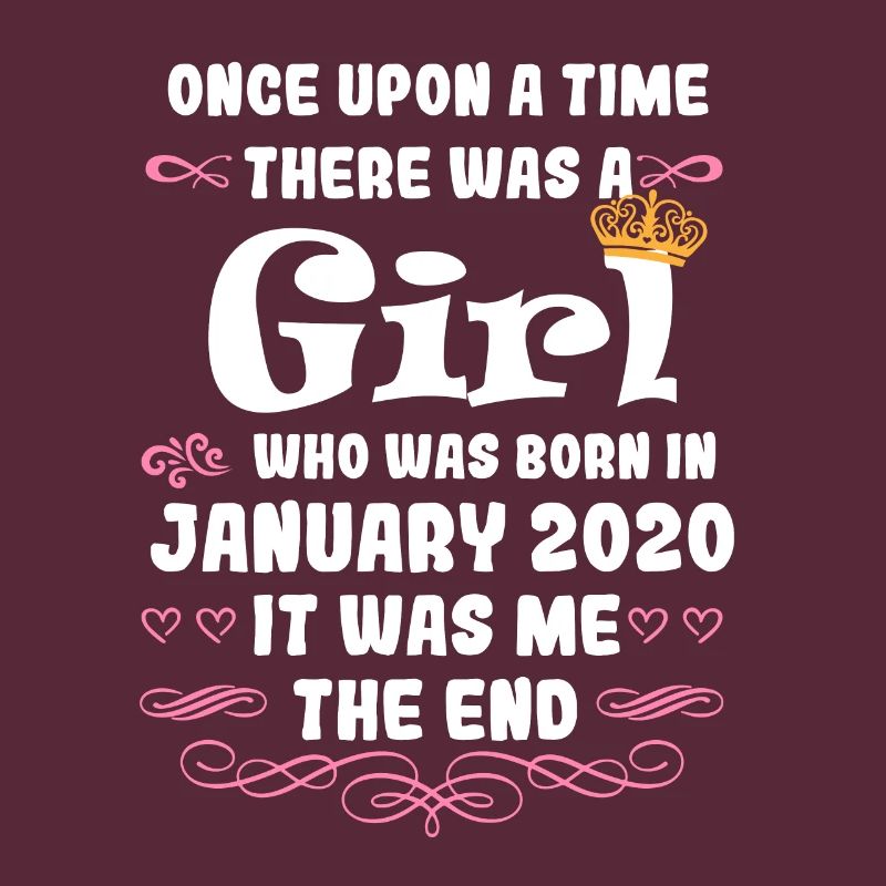 Es war einmal ein Mädchen. Januar 2020 Geburtstag