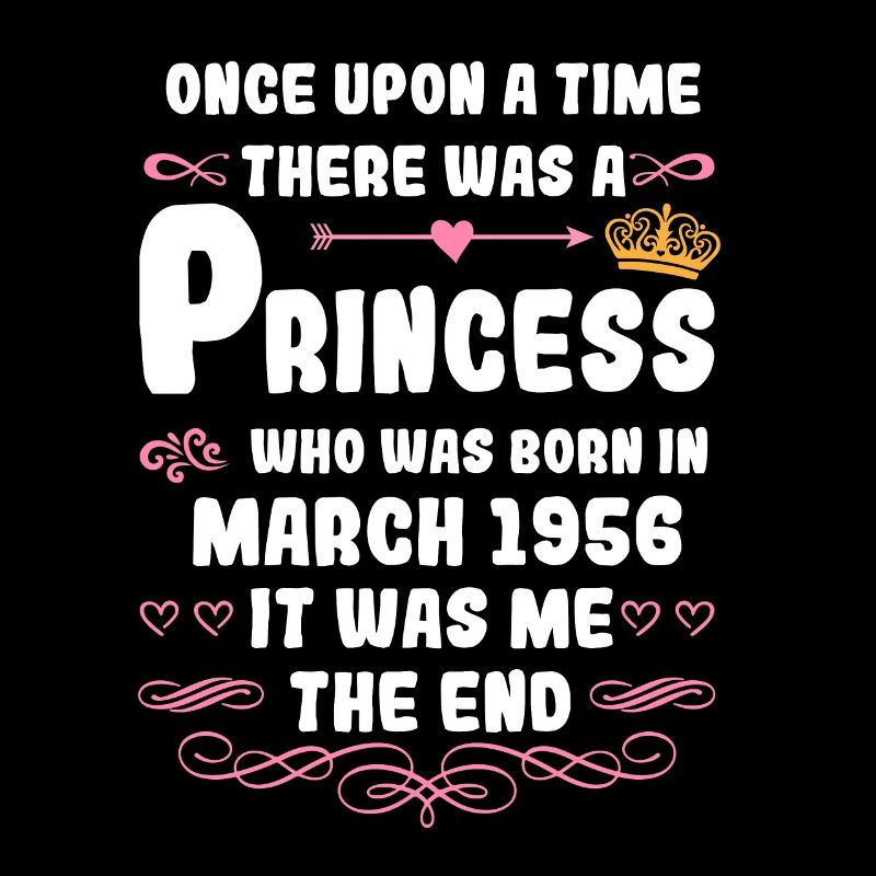 Il était une fois une princesse. Mars 1956 Naissance