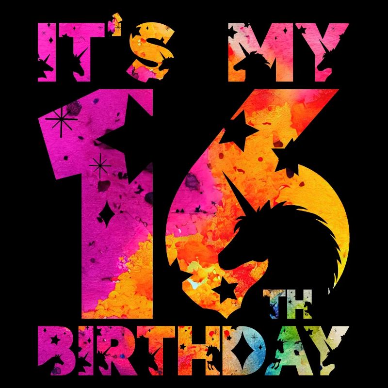 16E ANNIVERSAIRE LICORNE C’EST MON 16E ANNIVERSAIRE