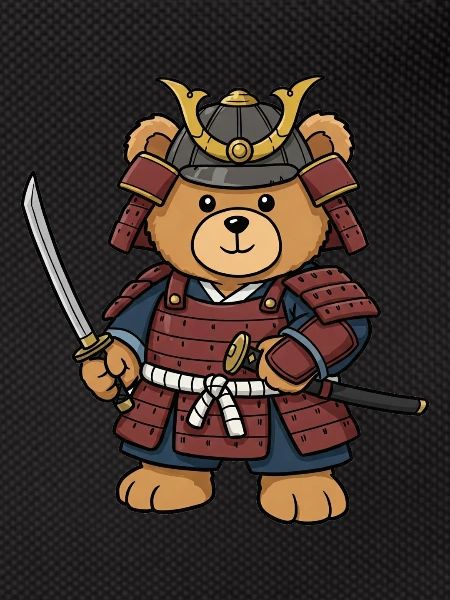 Teddy Bear Samurai