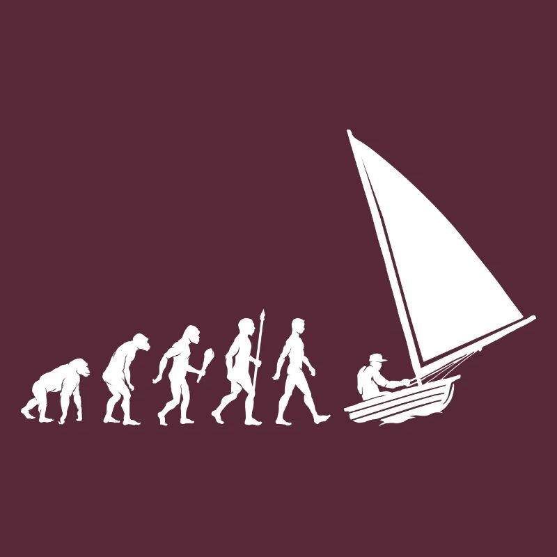 Drôle de voile Evolution Marin idée cadeau