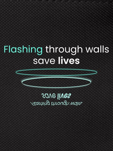 Flashing through walls!!