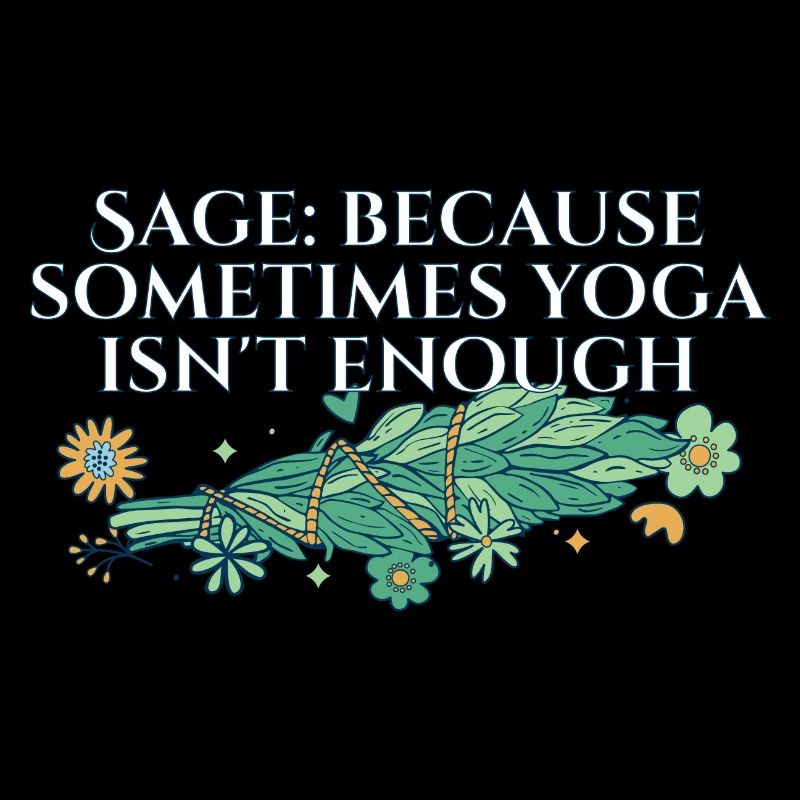 Dites parce que parfois le yoga ne suffit pas