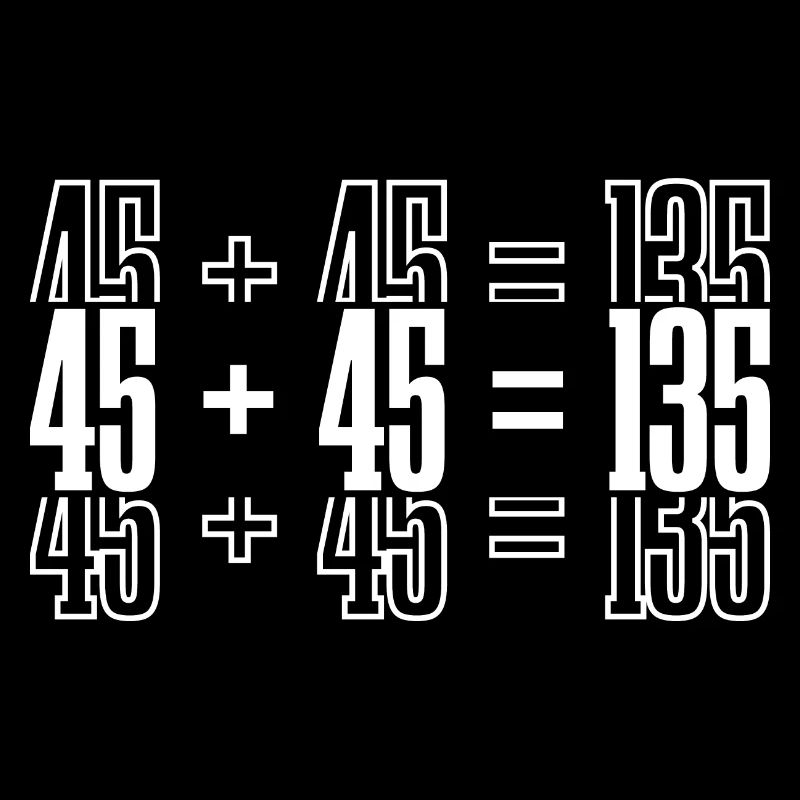 45 + 45 = 135 31
