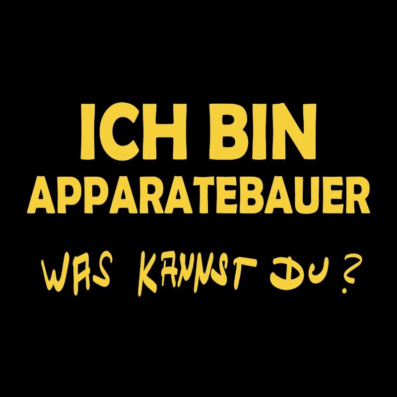 Apparatebauer als Beruf