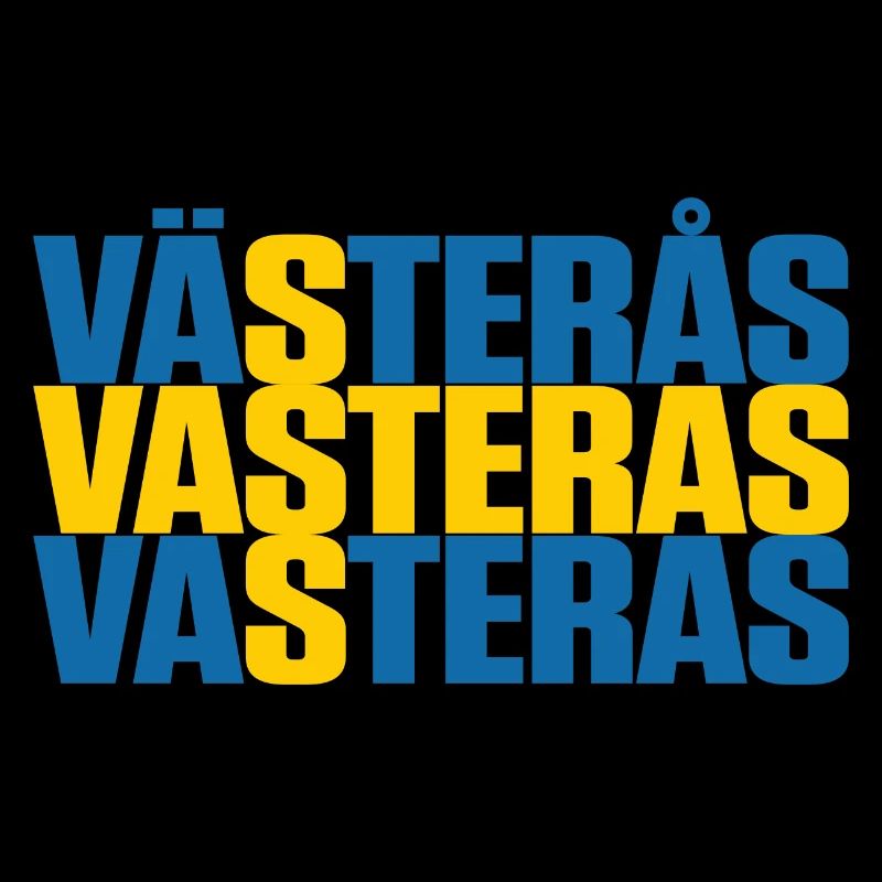 Västerås Drapeau de la Suède