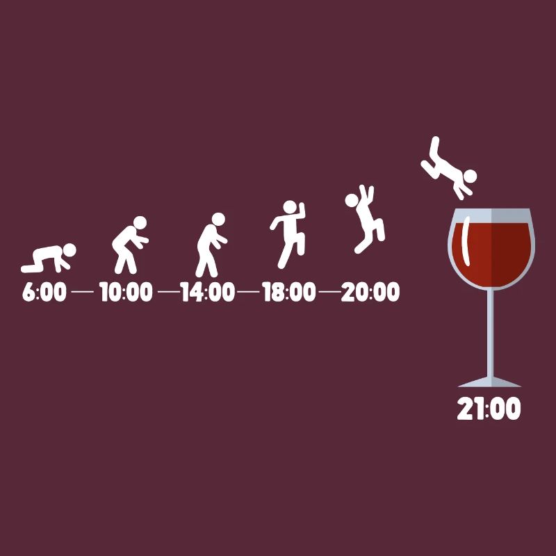 Finally Evening And Wine Time For Wine Lovers We