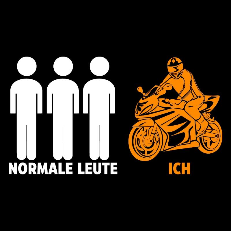 Biker Motorradfahrer Motorrad