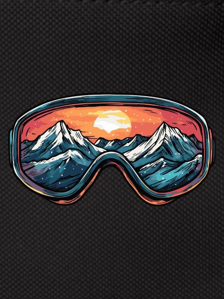 Ski Goggles Mountains Ski