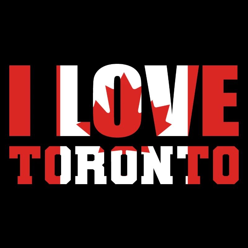 Ich liebe Toronto Tourist Geschenk