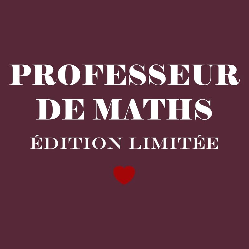 Professeur de maths