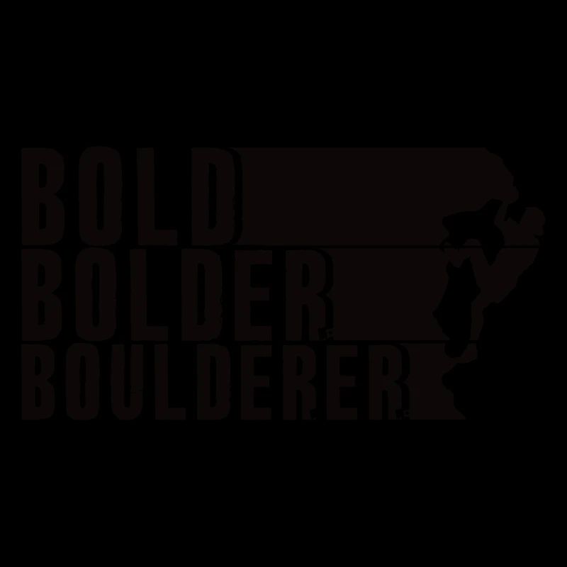Bold Bolder Boulderer Bloc Bloc
