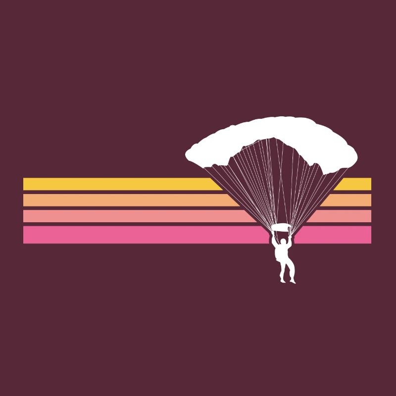 Parachute skydiving strokes