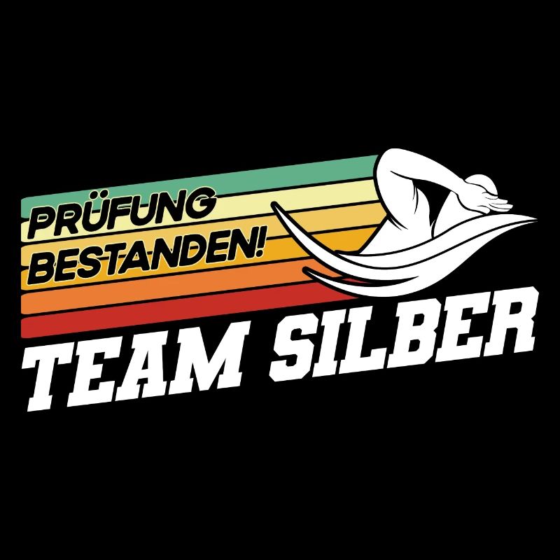 Silber Schwimmer Prüfung Silber Schwimmabzeichen