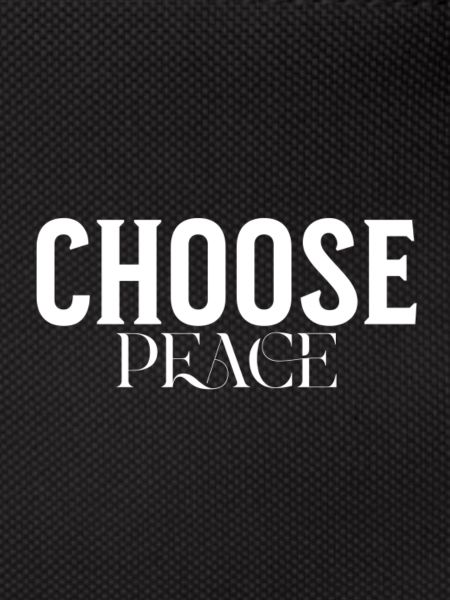 Choose Peace Bold Typographic