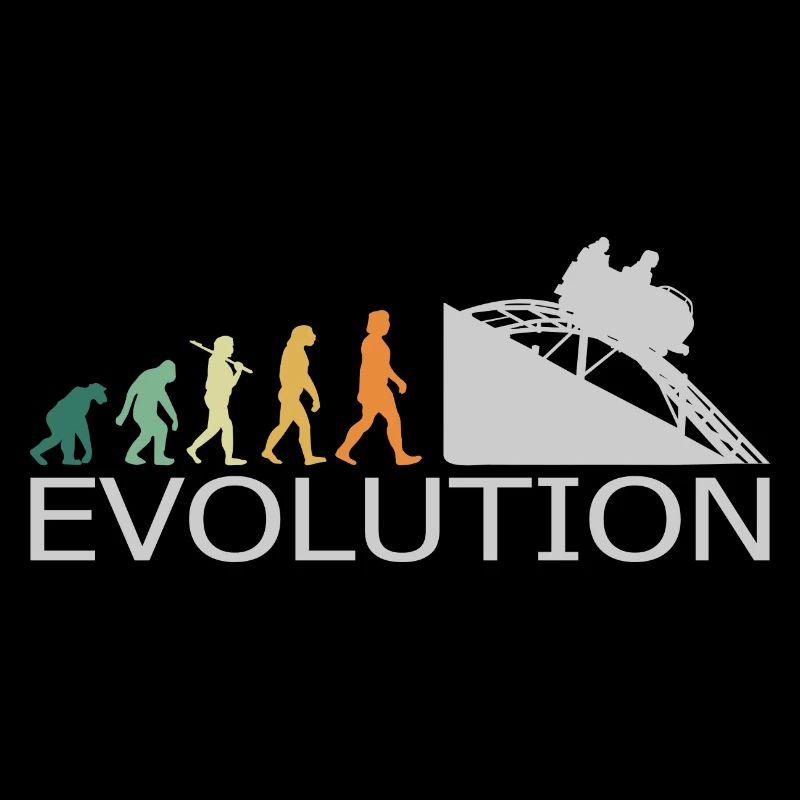 Montagnes russes - Evolution Retro Vintage