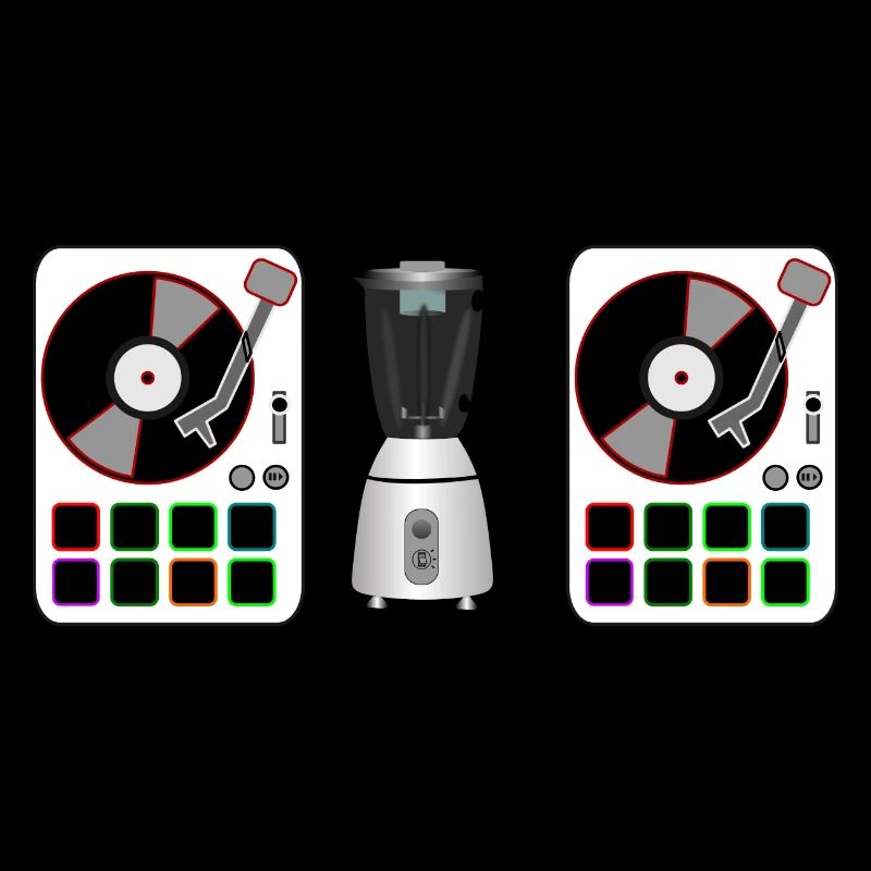 DJ Controller mit Mixer