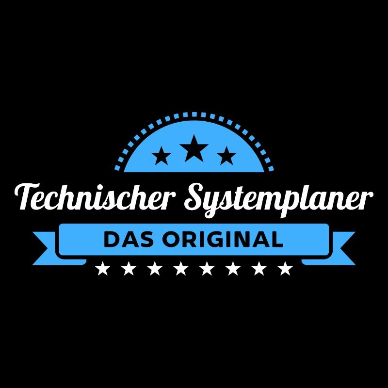 Technischer Systemplaner Design für stolze Profis