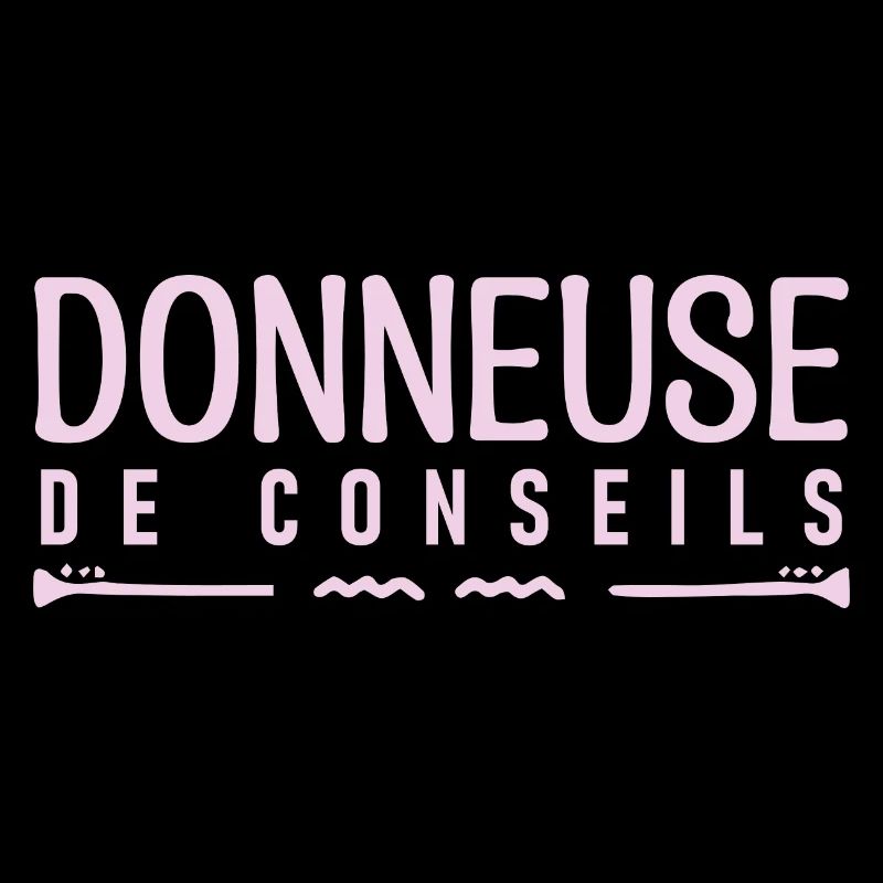 Donneuse de conseils. cadeau Conseiller.