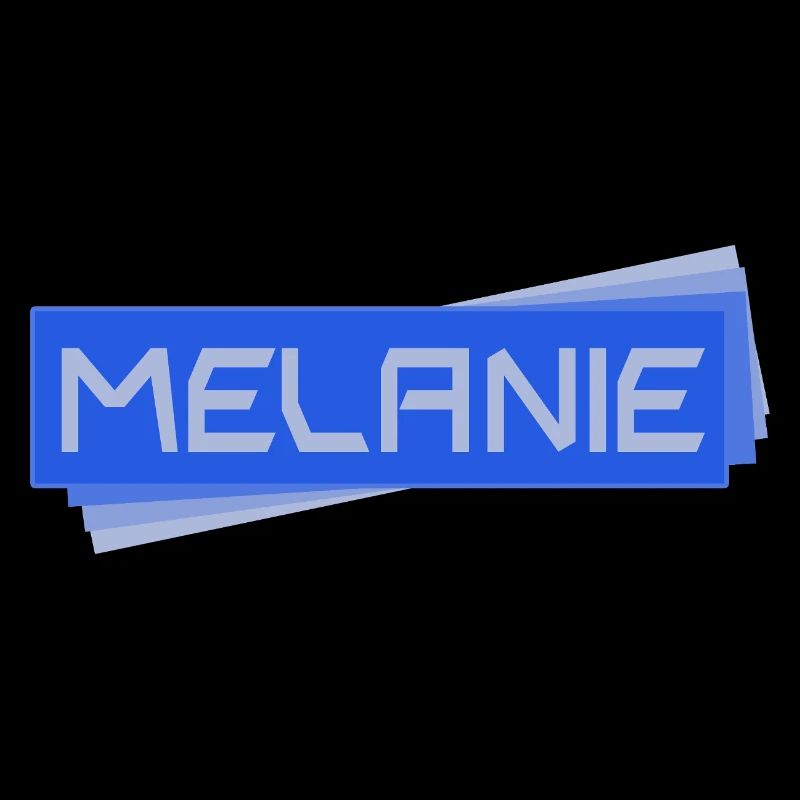 Melanie dans le rôle de MELANIE