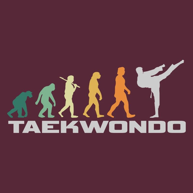 Taekwondo Style rétro - Evolution Man