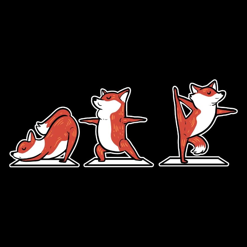 Fox Yoga Yogalehrer Gift