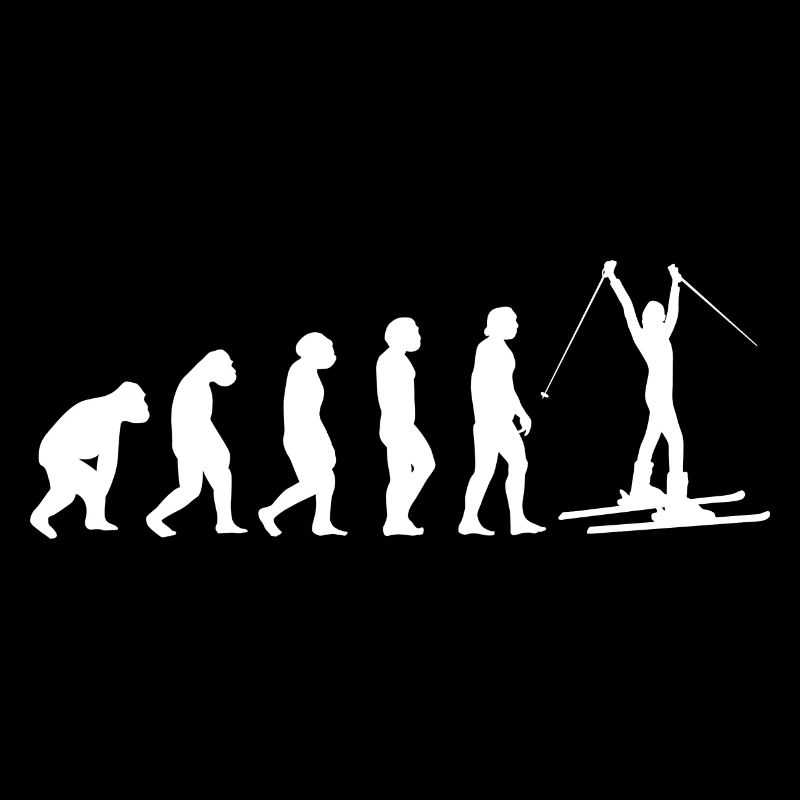 Skiing Skiers Skiers Evolution Ski Skiing