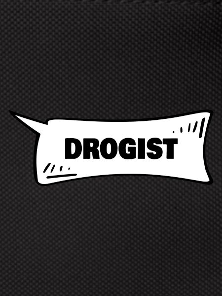 Drogist als Sprechblase