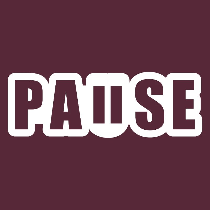 Bouton pause-pause-pause
