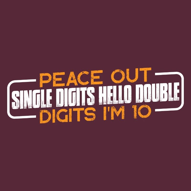 Buy Single Digits Hello Double Digits I'm 10 4